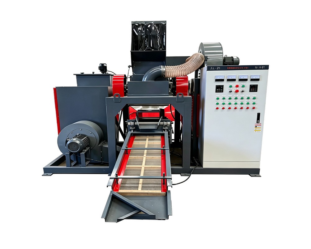 How We Custom-Designed a Compact Copper Granulator for a Space-Limited Yard